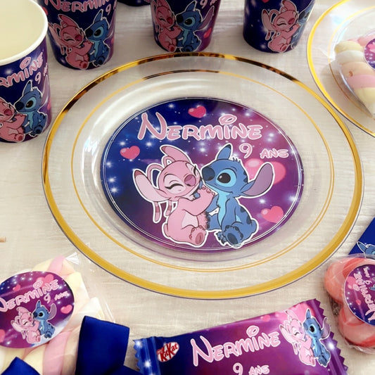 Assiette Personnalisée pour Événements- Anniversaire, Baptêmes & plus