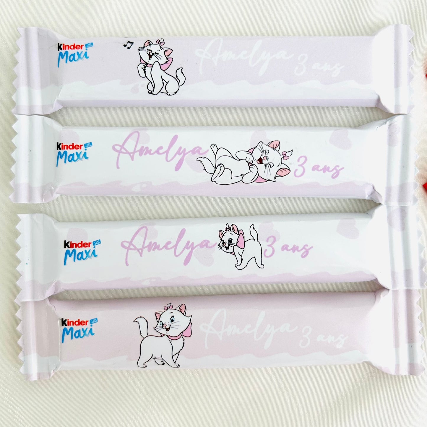 Kinder Maxi Personnalisé x3