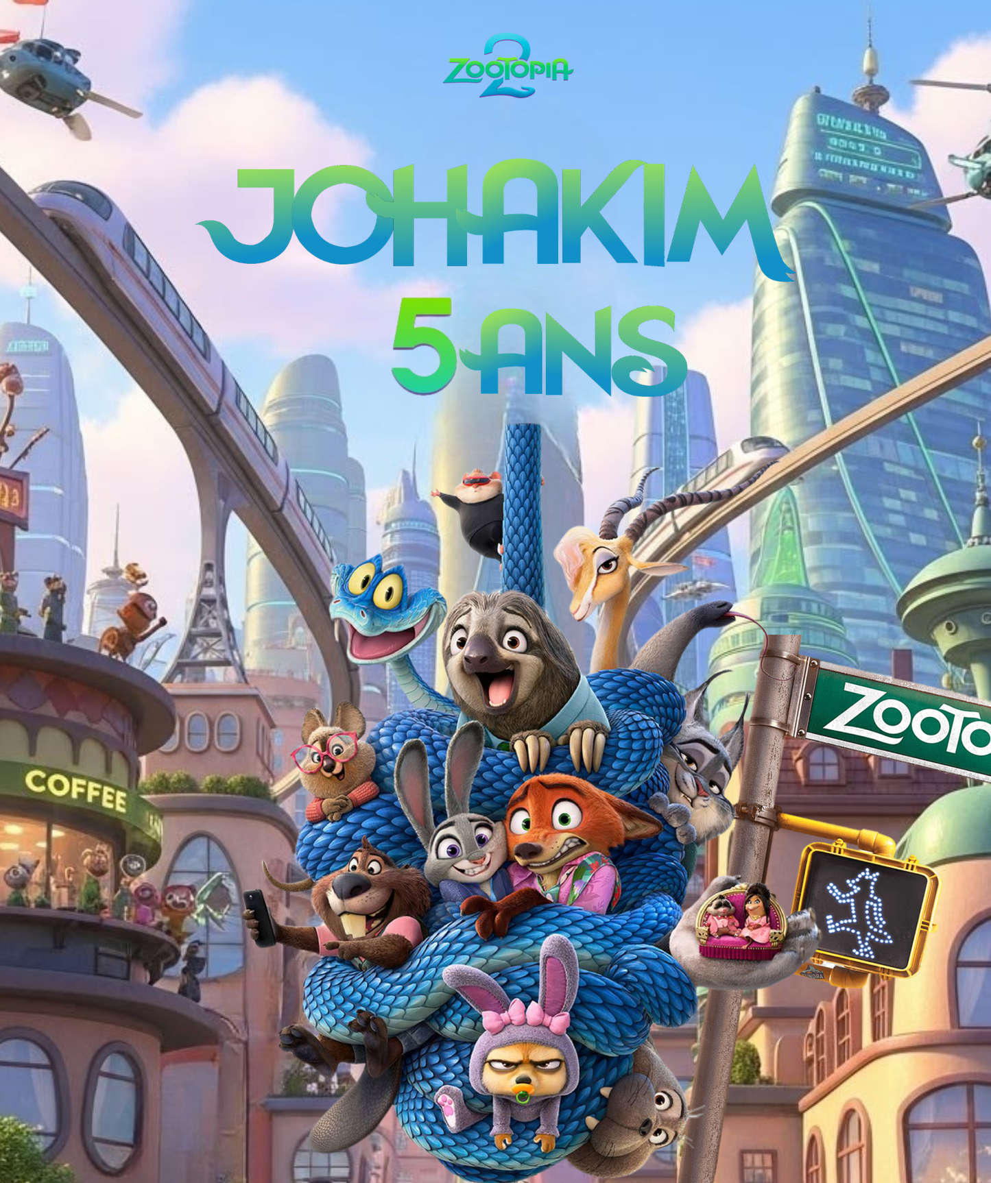 Thème Zootopie