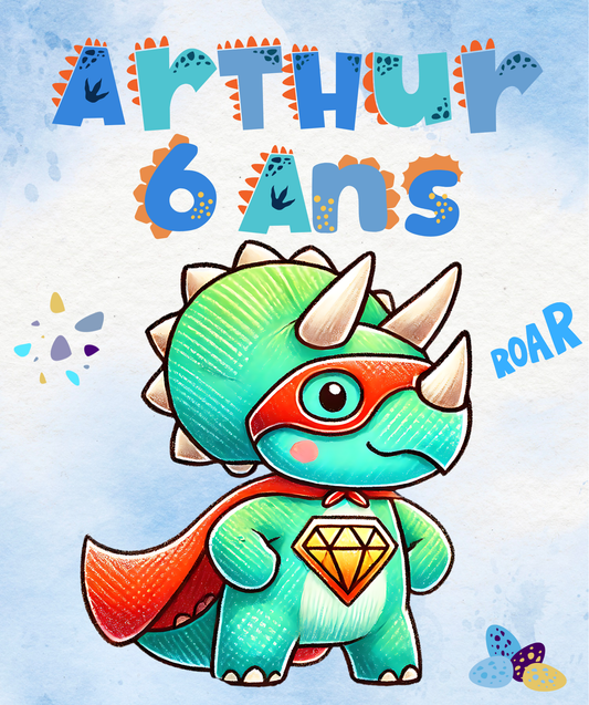 Thème Dinosaure Super Héros