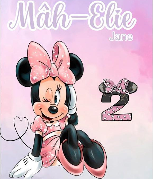 Thème Minnie Aquarelle